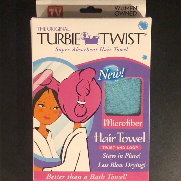 Turbie Twist Hair Towel - Picture 1 of 2